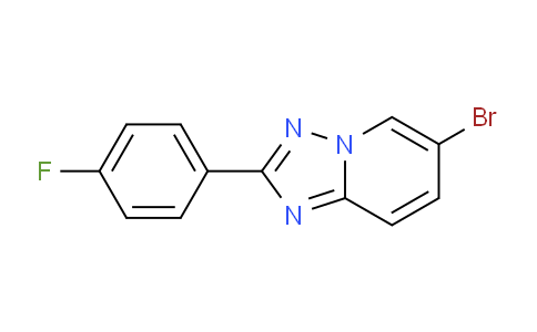 CAS No. 1516874-64-8, 6-Bromo-2-(4-fluorophenyl)-[1,2,4]triazolo[1,5-a]pyridine