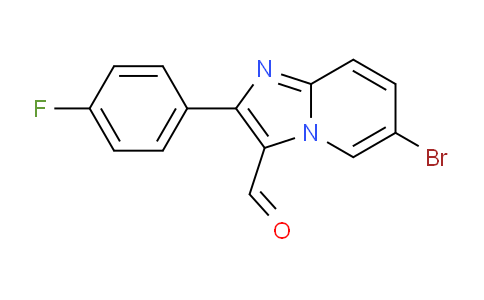 CAS No. 481049-68-7, 6-Bromo-2-(4-fluorophenyl)imidazo[1,2-a]pyridine-3-carbaldehyde