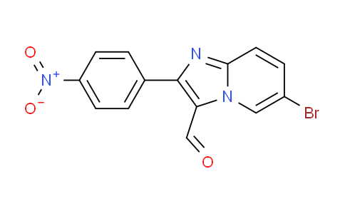 CAS No. 727652-12-2, 6-Bromo-2-(4-nitrophenyl)imidazo[1,2-a]pyridine-3-carbaldehyde