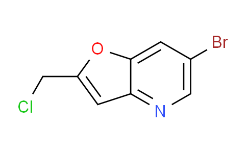CAS No. 1186310-94-0, 6-Bromo-2-(chloromethyl)furo[3,2-b]pyridine