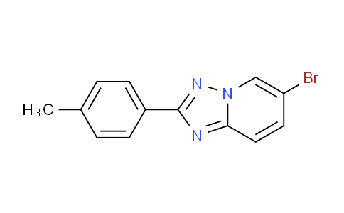 CAS No. 86843-99-4, 6-Bromo-2-(p-tolyl)-[1,2,4]triazolo[1,5-a]pyridine