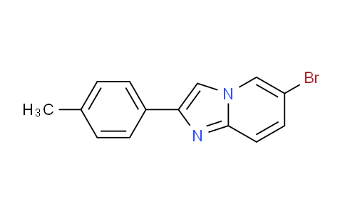 CAS No. 858516-70-8, 6-Bromo-2-(p-tolyl)imidazo[1,2-a]pyridine