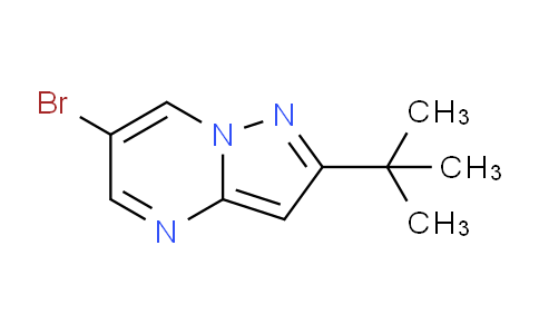 CAS No. 916256-69-4, 6-Bromo-2-(tert-butyl)pyrazolo[1,5-a]pyrimidine
