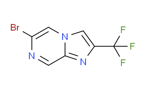CAS No. 1208084-50-7, 6-Bromo-2-(trifluoromethyl)imidazo[1,2-a]pyrazine