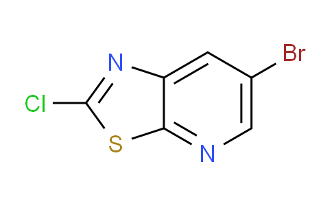 CAS No. 1196151-70-8, 6-Bromo-2-chlorothiazolo[5,4-b]pyridine