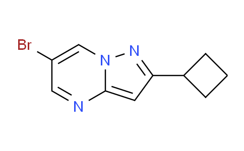 CAS No. 1312413-71-0, 6-Bromo-2-cyclobutylpyrazolo[1,5-a]pyrimidine
