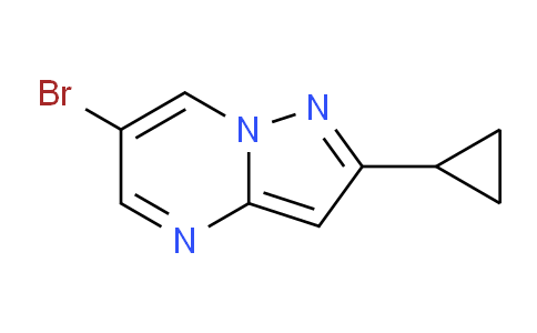 CAS No. 916256-68-3, 6-Bromo-2-Cyclopropylpyrazolo[1,5-a]pyrimidine