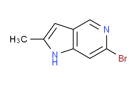 CAS No. 1956379-23-9, 6-Bromo-2-methyl-1H-pyrrolo[3,2-c]pyridine