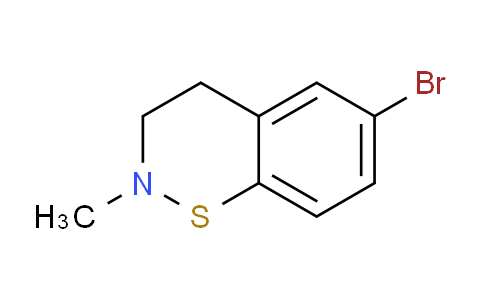 CAS No. 1592326-75-4, 6-Bromo-2-methyl-3,4-dihydro-2H-benzo[e][1,2]thiazine