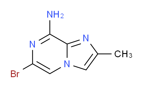CAS No. 1784554-42-2, 6-Bromo-2-methylimidazo[1,2-a]pyrazin-8-amine