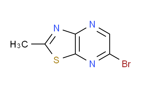 CAS No. 87444-41-5, 6-Bromo-2-methylthiazolo[4,5-b]pyrazine
