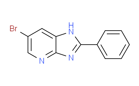 CAS No. 65147-89-9, 6-Bromo-2-phenyl-1H-imidazo[4,5-b]pyridine