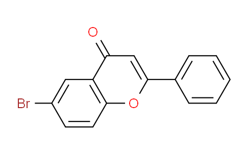CAS No. 1218-80-0, 6-Bromo-2-phenyl-4H-chromen-4-one