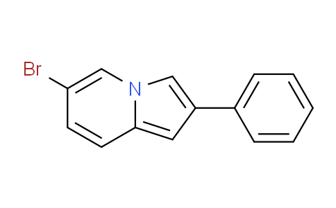 CAS No. 169210-37-1, 6-Bromo-2-phenylindolizine