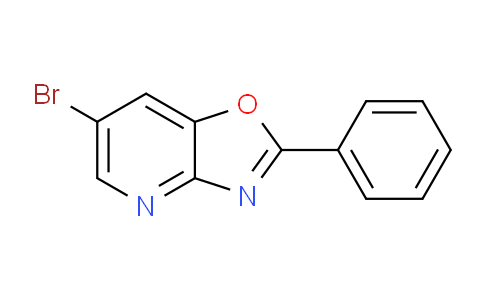 CAS No. 174469-41-1, 6-Bromo-2-phenyloxazolo[4,5-b]pyridine