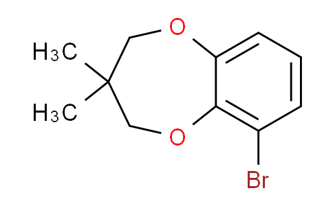 CAS No. 1345471-22-8, 6-Bromo-3,3-dimethyl-2,4-dihydro-1,5-benzodioxepine