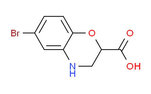 1785506-15-1 | 6-Bromo-3,4-dihydro-2H-benzo[b][1,4]oxazine-2-carboxylic acid