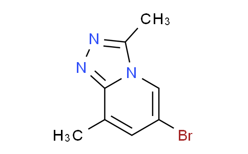 CAS No. 1500937-08-5, 6-Bromo-3,8-dimethyl-[1,2,4]triazolo[4,3-a]pyridine