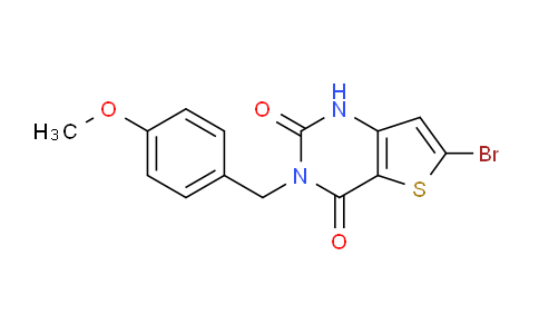 CAS No. 1313712-42-3, 6-Bromo-3-(4-methoxybenzyl)thieno[3,2-d]pyrimidine-2,4(1H,3H)-dione