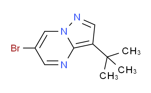 CAS No. 1379349-89-9, 6-Bromo-3-(tert-butyl)pyrazolo[1,5-a]pyrimidine