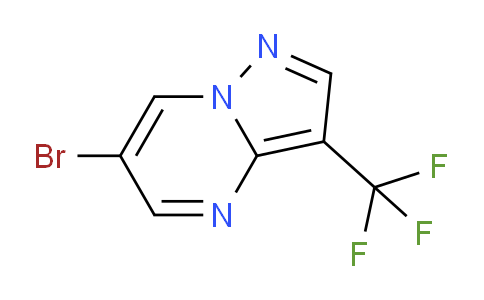 CAS No. 1378877-15-6, 6-Bromo-3-(trifluoromethyl)pyrazolo[1,5-a]pyrimidine