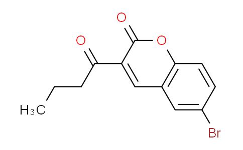 CAS No. 2199-83-9, 6-Bromo-3-butyryl-2H-chromen-2-one