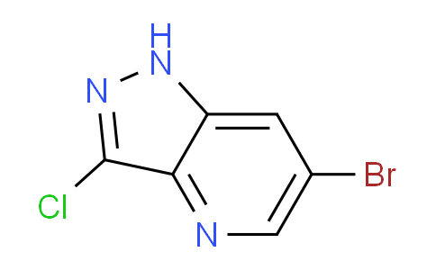 CAS No. 1391123-68-4, 6-Bromo-3-chloro-1H-pyrazolo[4,3-b]pyridine