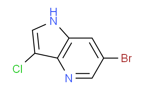 CAS No. 1190319-44-8, 6-Bromo-3-chloro-1H-pyrrolo[3,2-b]pyridine