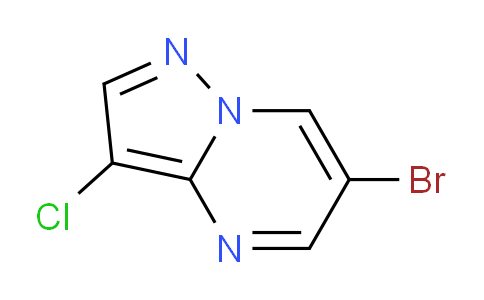 CAS No. 1958106-07-4, 6-Bromo-3-chloropyrazolo[1,5-a]pyrimidine
