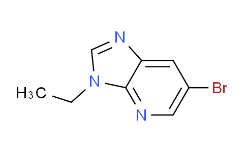CAS No. 1033202-59-3, 6-Bromo-3-ethyl-3H-imidazo[4,5-b]pyridine