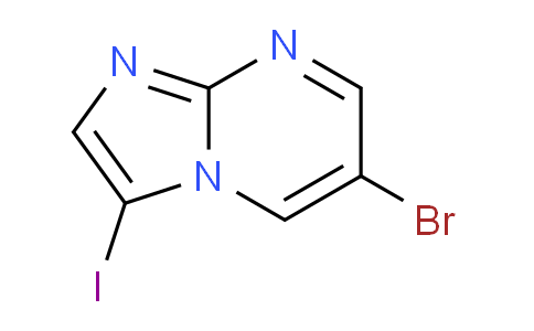 CAS No. 1550030-07-3, 6-Bromo-3-iodoimidazo[1,2-a]pyrimidine