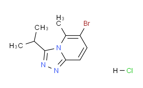 MC679040 | 876373-04-5 | 6-Bromo-3-isopropyl-5-methyl-[1,2,4]triazolo[4,3-a]pyridine hydrochloride