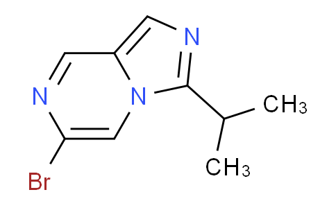 CAS No. 1956340-59-2, 6-Bromo-3-isopropylimidazo[1,5-a]pyrazine