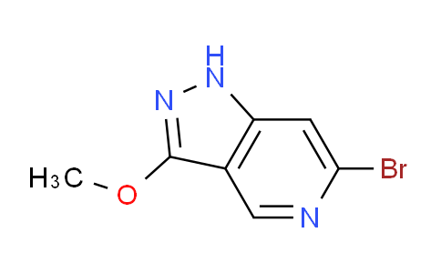 CAS No. 1956310-21-6, 6-Bromo-3-methoxy-1H-pyrazolo[4,3-c]pyridine