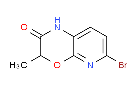 CAS No. 1823324-96-4, 6-Bromo-3-methyl-1H-pyrido[2,3-b][1,4]oxazin-2(3H)-one