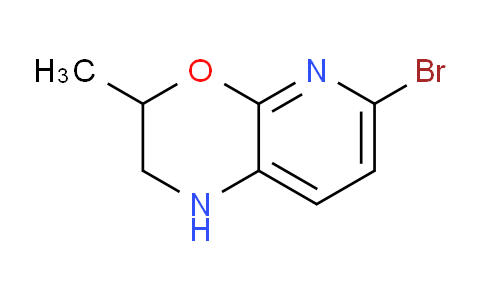 CAS No. 1823254-23-4, 6-Bromo-3-methyl-2,3-dihydro-1H-pyrido[2,3-b][1,4]oxazine