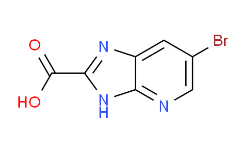 CAS No. 954217-62-0, 6-Bromo-3H-imidazo[4,5-b]pyridine-2-carboxylic acid