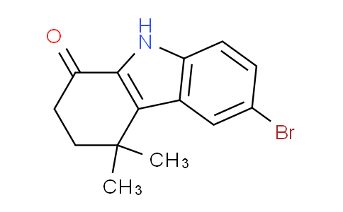 CAS No. 1426079-41-5, 6-Bromo-4,4-dimethyl-2,3,4,9-tetrahydro-1H-carbazol-1-one