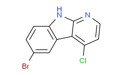 CAS No. 1175675-60-1, 6-Bromo-4-chloro-9H-pyrido[2,3-b]indole