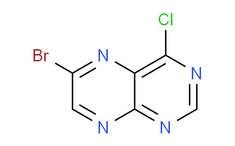 CAS No. 1260787-67-4, 6-Bromo-4-chloropteridine
