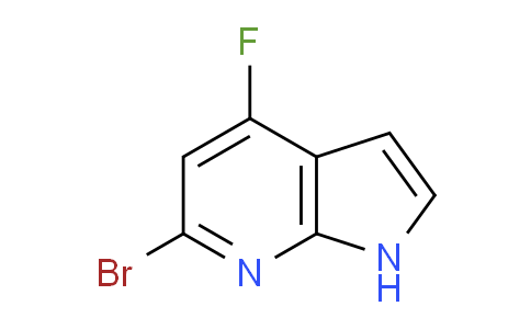 CAS No. 1190321-36-8, 6-Bromo-4-fluoro-1H-pyrrolo[2,3-b]pyridine