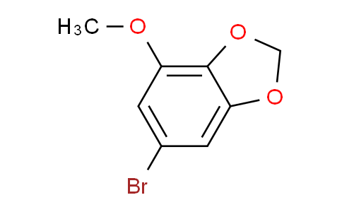 CAS No. 91511-83-0, 6-Bromo-4-methoxy-1,3-benzodioxole
