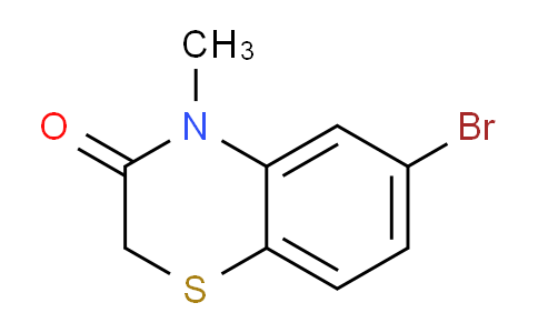 CAS No. 1783455-40-2, 6-Bromo-4-methyl-2H-benzo[b][1,4]thiazin-3(4H)-one