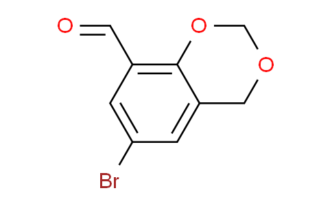 CAS No. 147723-32-8, 6-Bromo-4H-benzo[d][1,3]dioxine-8-carbaldehyde