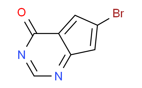 CAS No. 1375069-40-1, 6-Bromo-4H-cyclopenta[d]pyrimidin-4-one