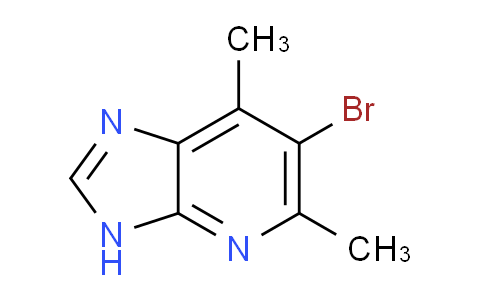 CAS No. 92336-10-2, 6-Bromo-5,7-dimethyl-3H-imidazo[4,5-b]pyridine