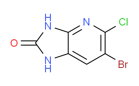 CAS No. 1207627-28-8, 6-Bromo-5-chloro-1H-imidazo[4,5-b]pyridin-2(3H)-one