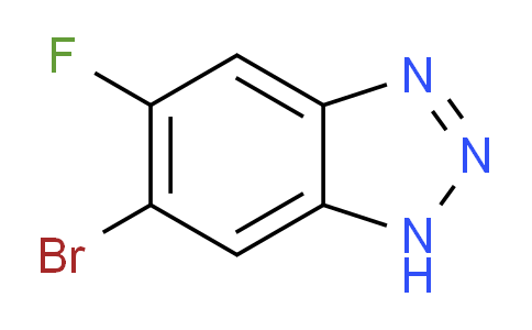 CAS No. 1242336-69-1, 6-Bromo-5-fluoro-1H-benzo[d][1,2,3]triazole