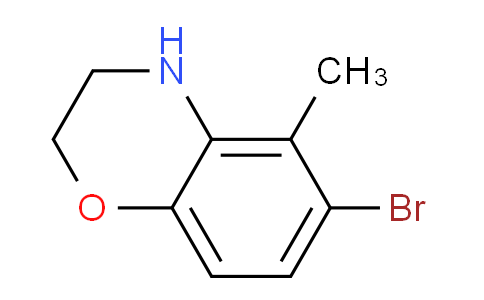 CAS No. 1154740-48-3, 6-Bromo-5-methyl-3,4-dihydro-2H-benzo[b][1,4]oxazine