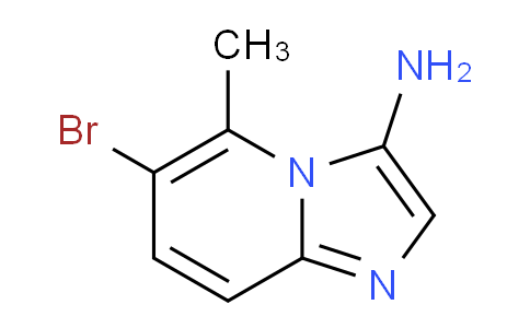 CAS No. 1427402-11-6, 6-Bromo-5-methylimidazo[1,2-a]pyridin-3-amine
